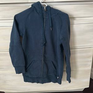 TNA fleece zip up sweater